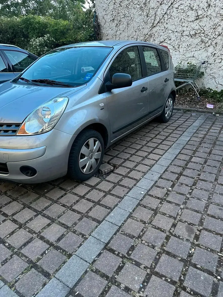 Gebraucht Nissan Note 2007 Silber Kleinwagen