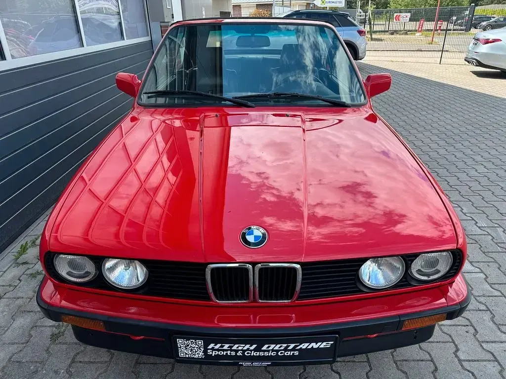 Gebraucht BMW 320 Cabriolet 129 PS (94 kW) 1990 Rot Cabrio