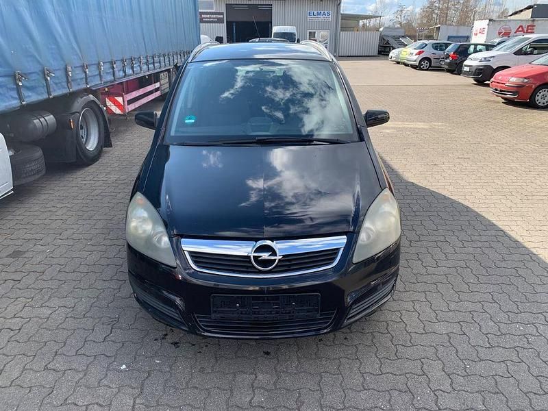 Gebraucht Opel Zafira Edition 120 PS (88 kW) 2005 Schwarz Van / Kleinbus