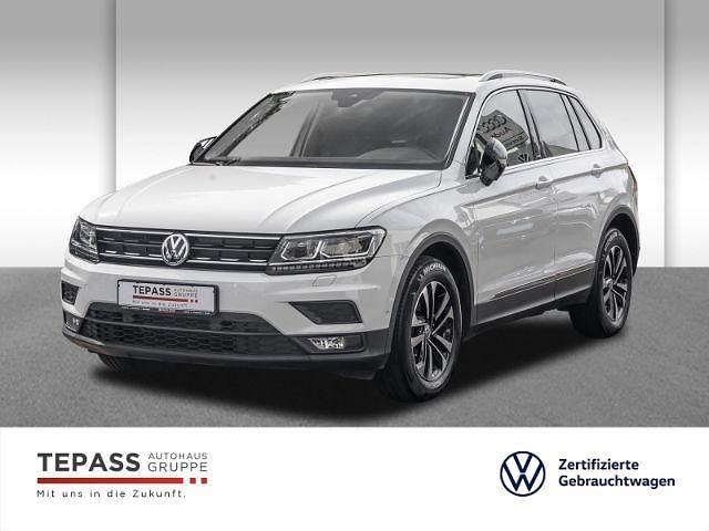 Pure white Gebraucht 2019 VW Tiguan IQ Drive SUV | 20.990 € (Superpreis) - Bild 1/4
