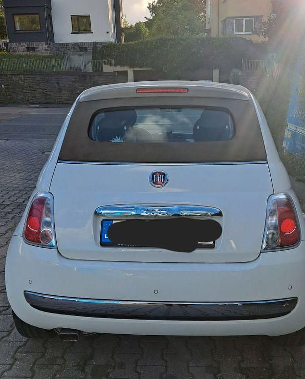 Weiß Gebraucht 2014 Fiat 500C Pop Cabrio | 7.500 € (Fairer Preis) - Bild 1/4