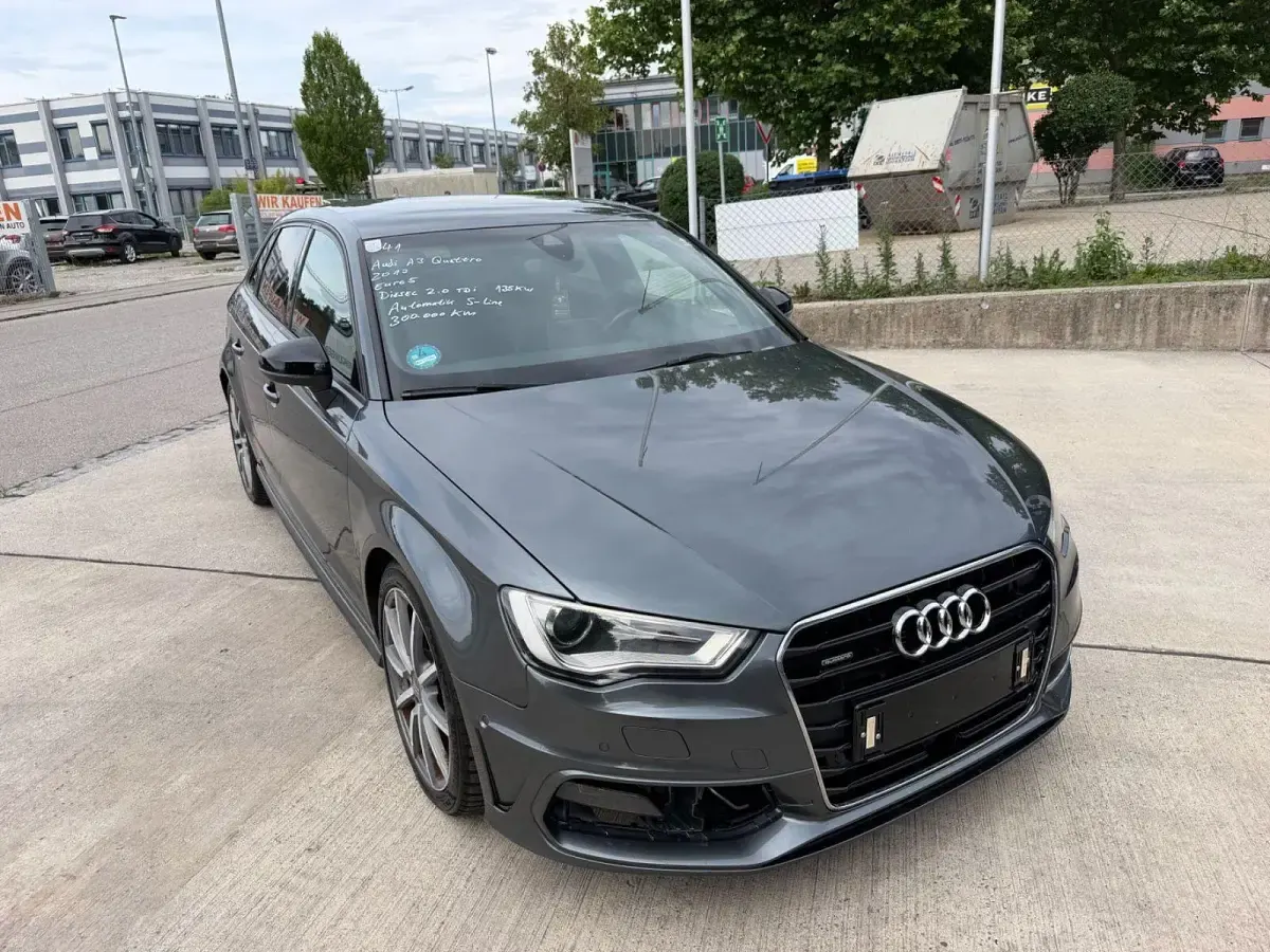Gebraucht Audi A3 S-Line 184 PS (135 kW) 2013 Grau Limousine