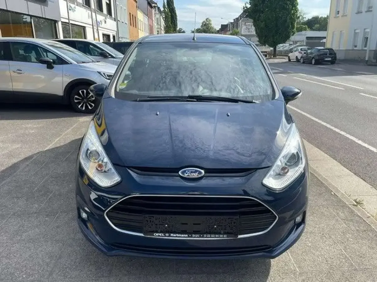Gebraucht Ford B-MAX Titanium 125 PS (91 kW) 2017 Blau Van / Kleinbus