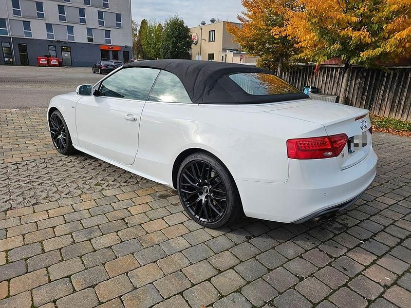 Gebraucht Audi A5 Cabriolet S-Line 177 PS (130 kW) 2013 Weiß Cabrio