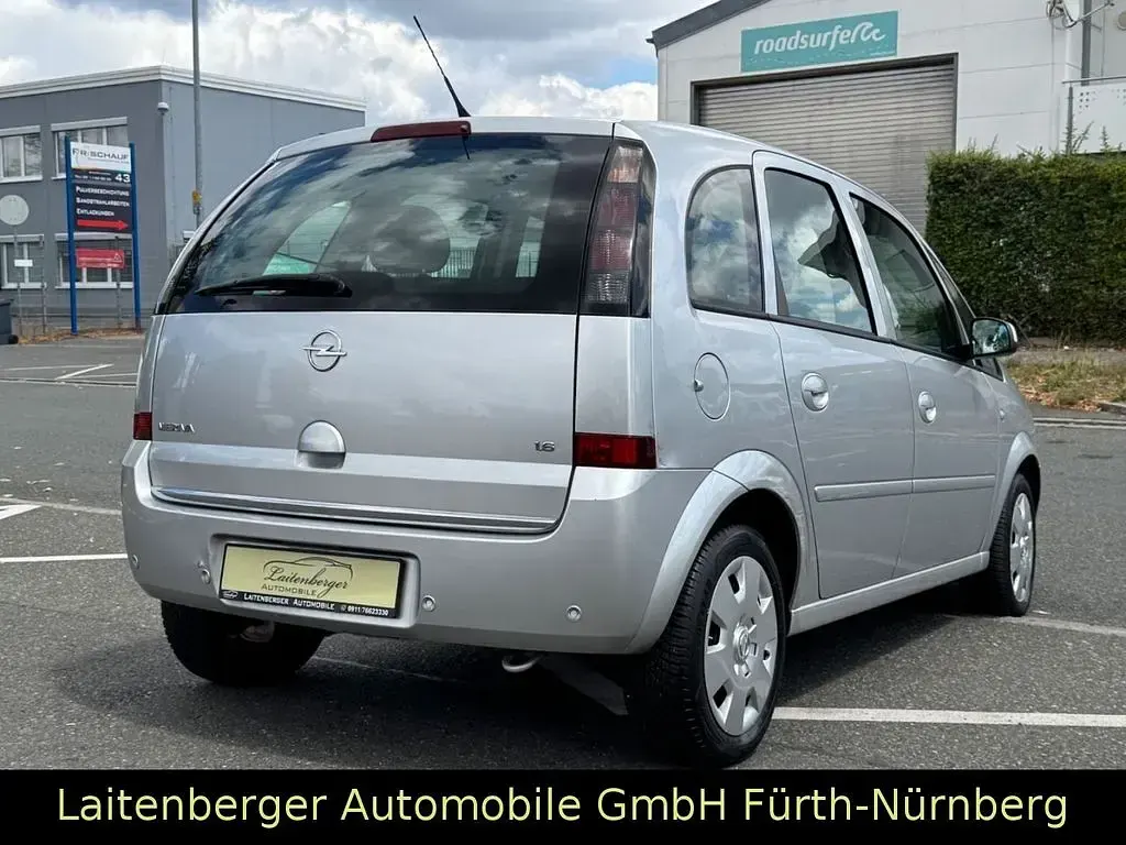 Gebraucht Opel Meriva Edition 105 PS (77 kW) 2006 Silber Van / Kleinbus