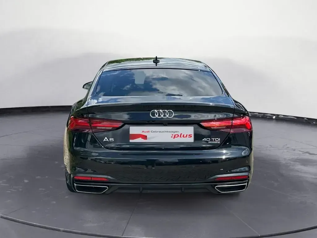Gebraucht Audi A5 Sportback Advanced Plus 204 PS (150 kW) 2023 Mythosschwarz metallic Kleinwagen