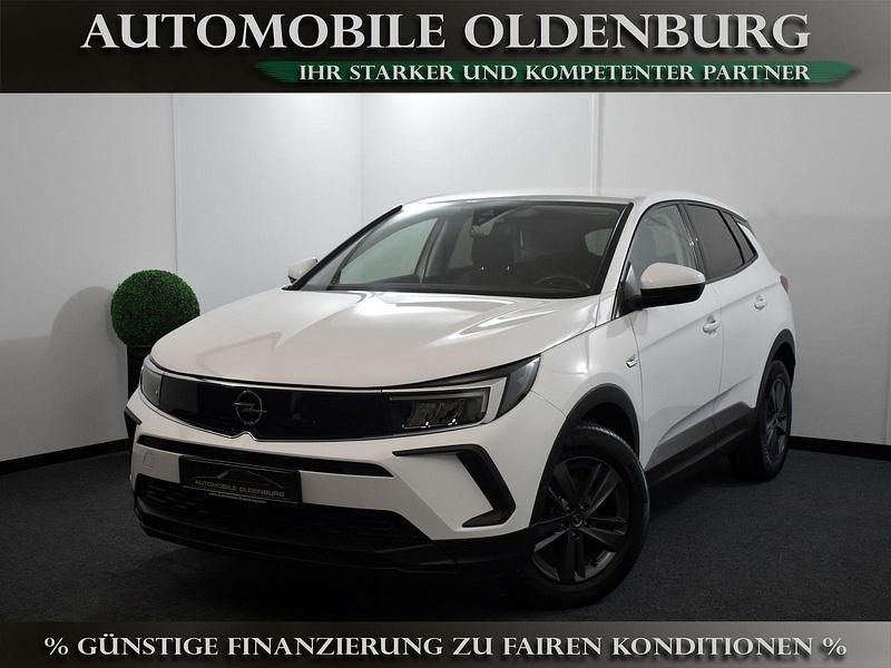 Weiß(metallic) Gebraucht 2022 Opel Grandland X Business Edition SUV | 18.850 € (Guter Preis) - Bild 1/3