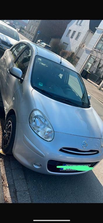 Silber Gebraucht 2013 Nissan Micra N-TEC Kleinwagen | 4.500 € (Guter Preis) - Bild 1/4