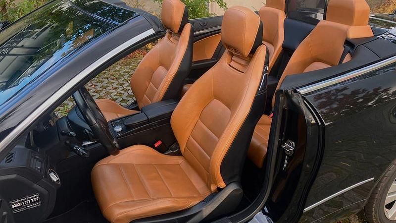 Gebraucht Mercedes E250 204 PS (150 kW) 2010 Schwarz Cabrio