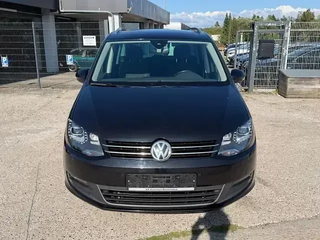 Gebraucht VW Sharan IQ Drive 150 PS (110 kW) 2019 Schwarz Van / Kleinbus