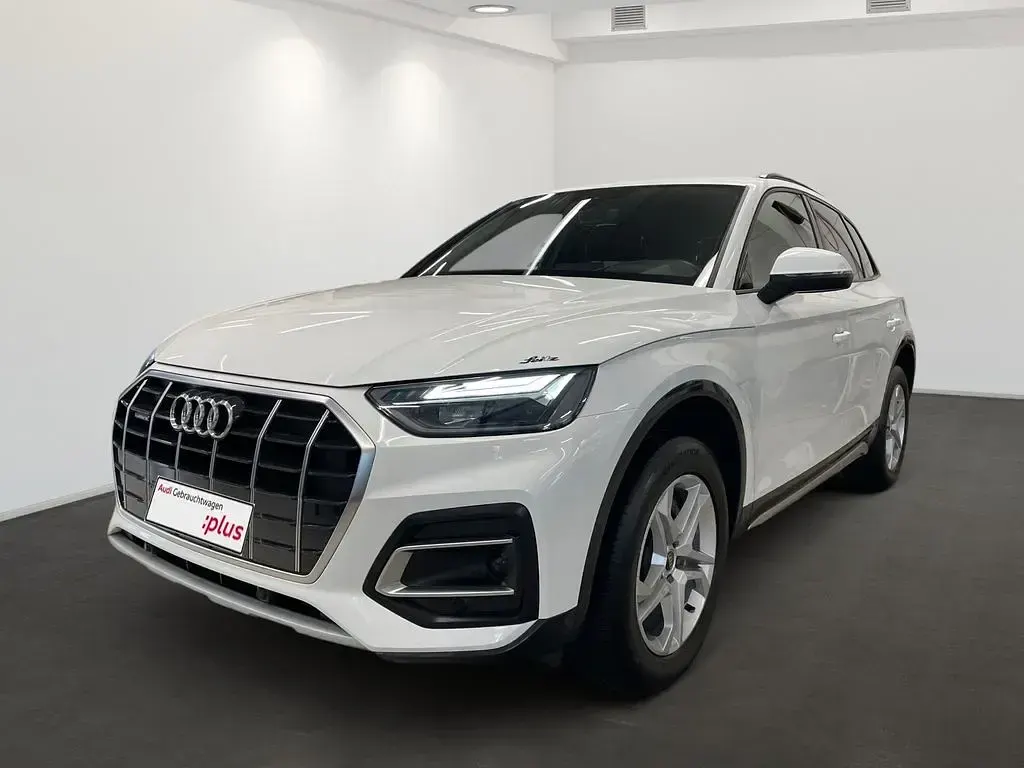 Gebraucht Audi Q5 Advanced Plus 204 PS (150 kW) 2024 Arkonaweiß SUV