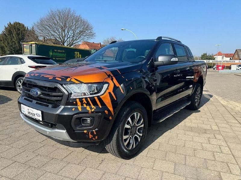Gebraucht Ford Ranger Wildtrack 212 PS (155 kW) 2022 Obsidianschwarz metallic Pickup