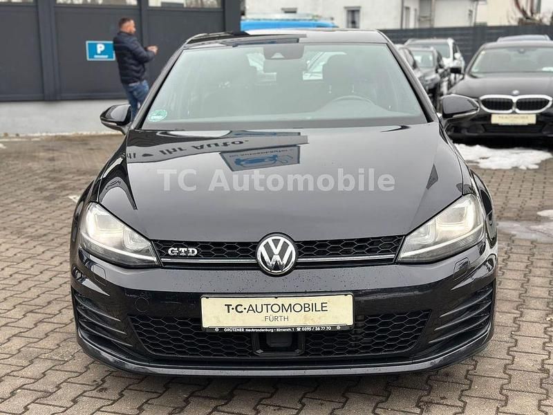Gebraucht VW Golf VII GTD 184 PS (135 kW) 2015 Schwarz Limousine