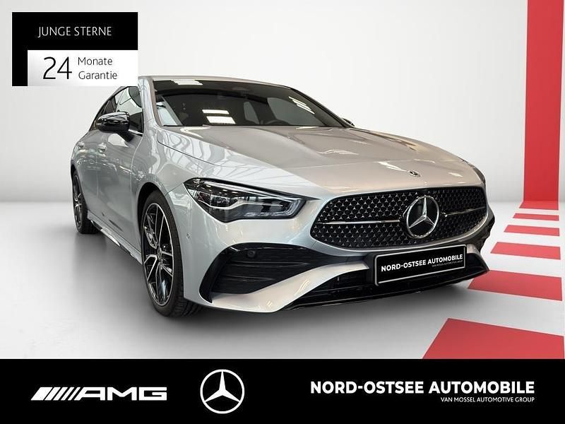 Gebraucht Mercedes CLA200 Shooting Brake Night 163 PS (119 kW) 2025 Hightechsilber metallic Kombi