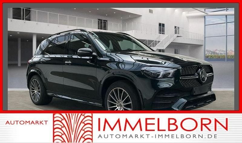 Smaragdgruen (metallic) Gebraucht 2021 Mercedes GLE350 AMG SUV | 43.480 € (Fairer Preis) - Bild 1/4