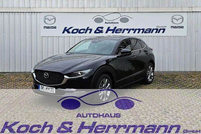 Jet black Gebraucht 2024 Mazda CX-30 Exclusive-Line SUV | 30.490 € (Teuer) - Bild 1/4