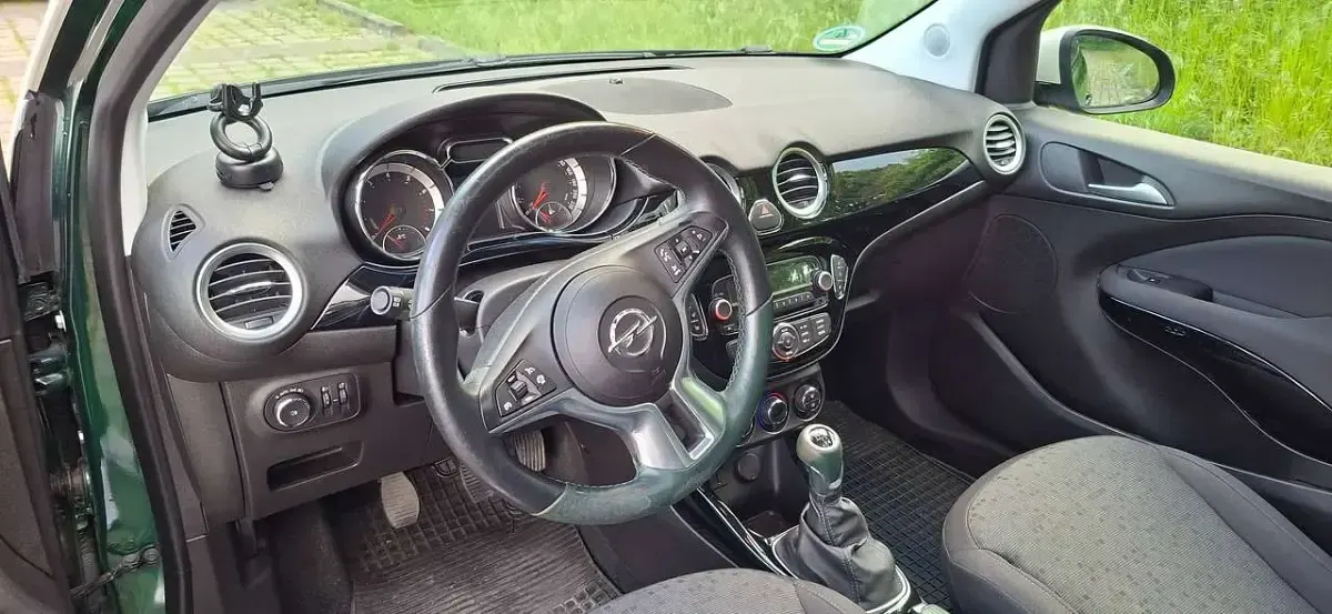 Gebraucht Opel Adam Glam 87 PS (63 kW) 2018 Grün Kleinwagen