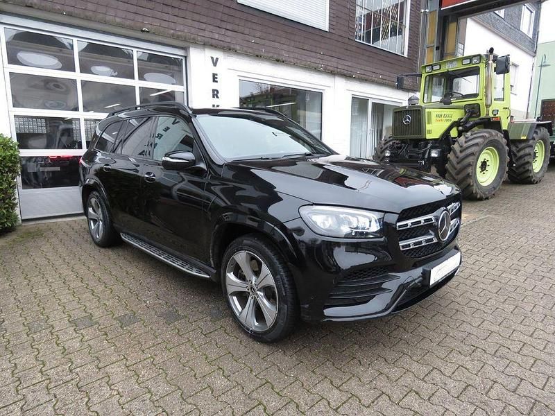 Schwarz Gebraucht 2023 Mercedes GLS580 AMG line SUV | 99.900 € (Superpreis) - Bild 1/4