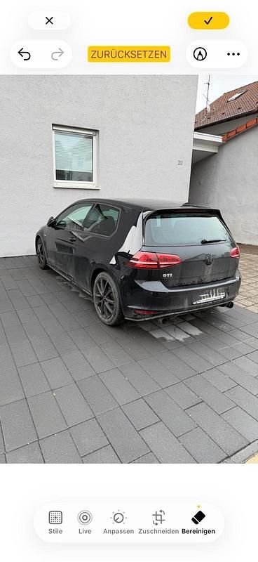 Gebraucht VW Golf GTI 220 PS (161 kW) 2014 Schwarz Coupé