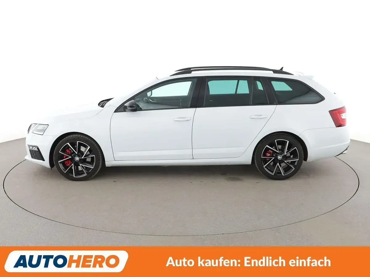 Gebraucht Skoda Octavia RS 245 PS (180 kW) 2020 Weiß Kombi