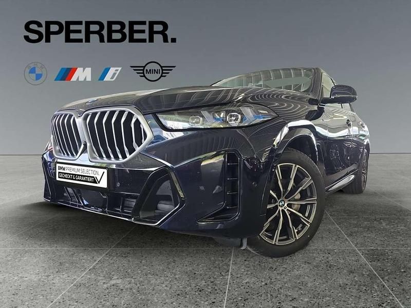 Schwarz (carbonschwarz) Gebraucht 2024 BMW X6 M Sport SUV | 80.900 € (Superpreis) - Bild 1/4
