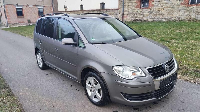 Gebraucht VW Touran 109 PS (80 kW) 2008 Slate grey metallic Van / Kleinbus