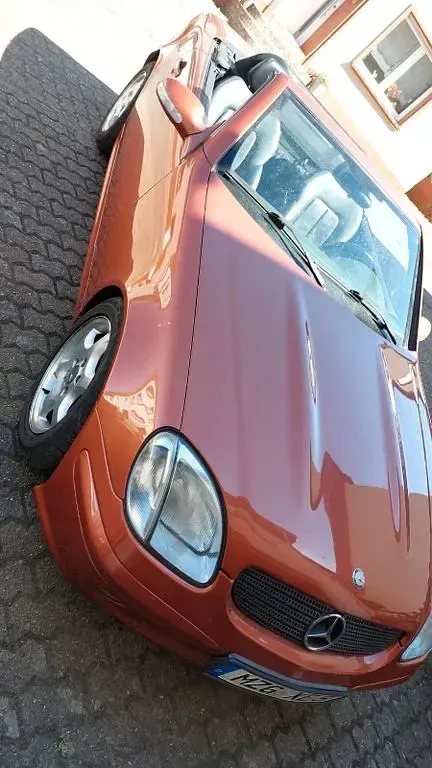 Gebraucht Mercedes SLK200 163 PS (119 kW) 2002 Orange Cabrio
