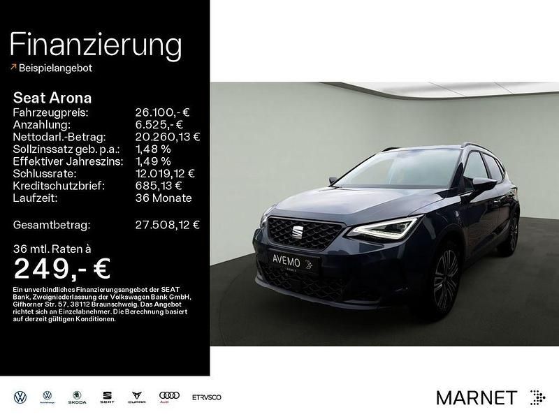 Magnetic grau metallic Gebraucht 2025 Seat Arona Style SUV | 26.100 € (Teuer) - Bild 1/4