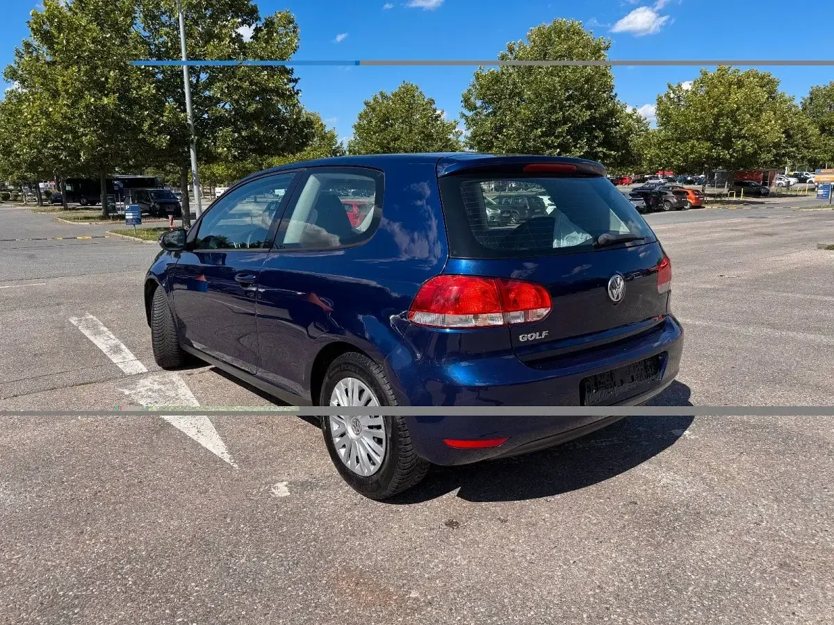 Gebraucht VW Golf VI 80 PS (58 kW) 2009 Blau Kleinwagen