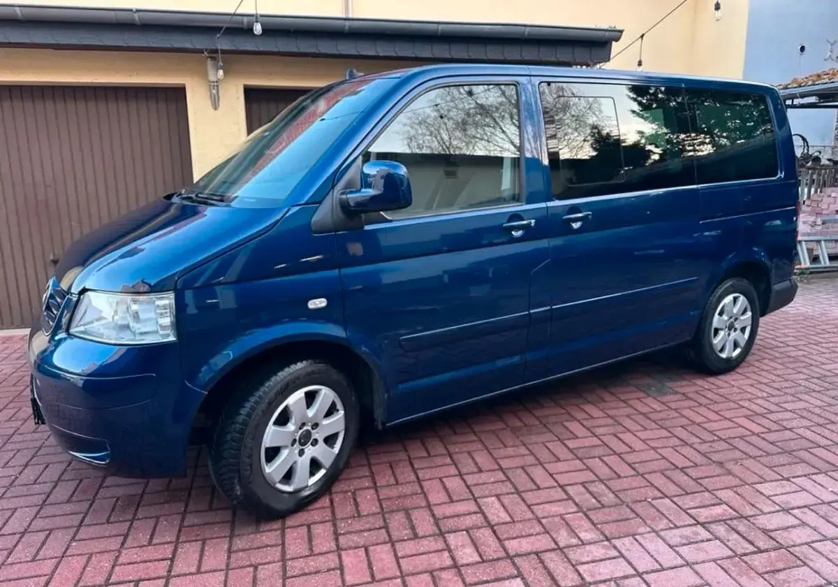 Usata VW T5 174 CV (127 kW) 2004 Blu Furgone