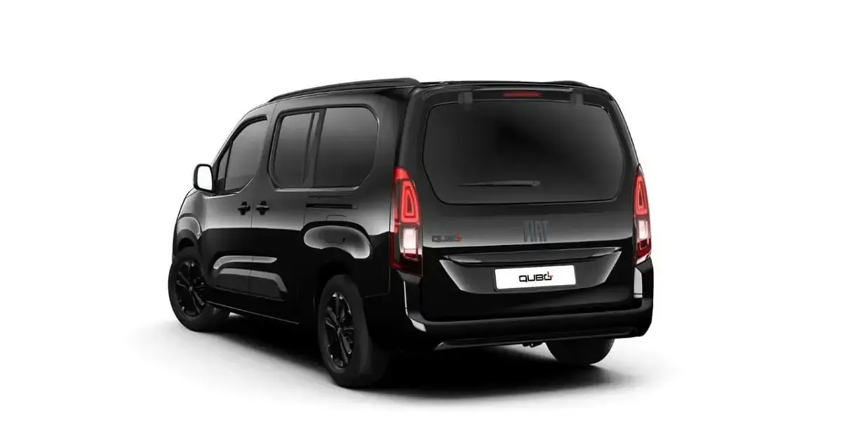 Neu Fiat Qubo Icon 131 PS (96 kW) 2026 Cinema schwarz Van / Kleinbus