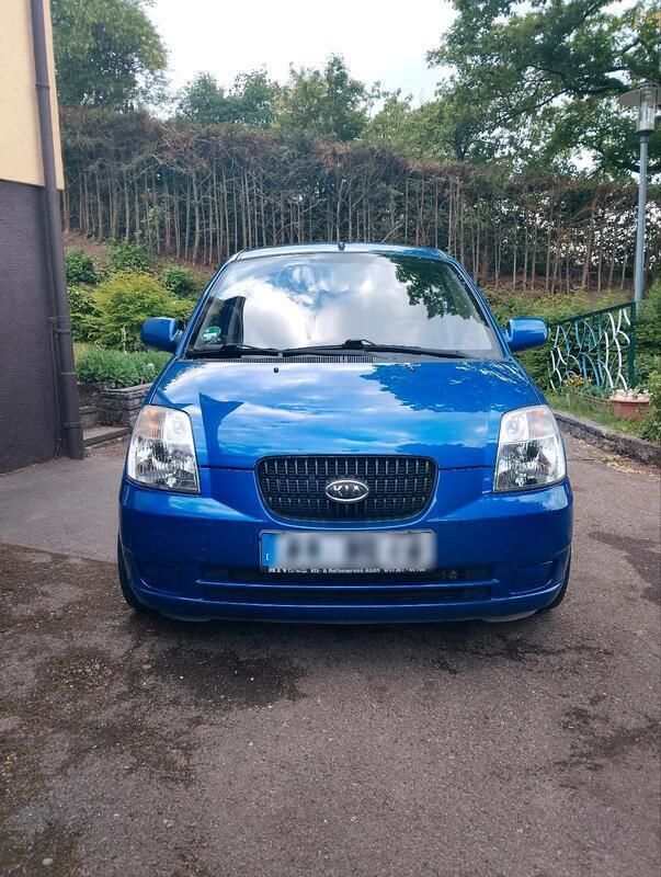 Blau Gebraucht 2008 Kia Picanto 2 Kleinwagen | 1.000 € (Superpreis) - Bild 1/4