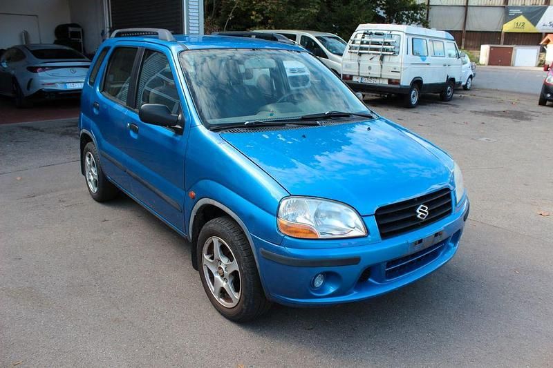 Blau Gebraucht 2002 Suzuki Ignis Kleinwagen | 590 € (Guter Preis) - Bild 1/4