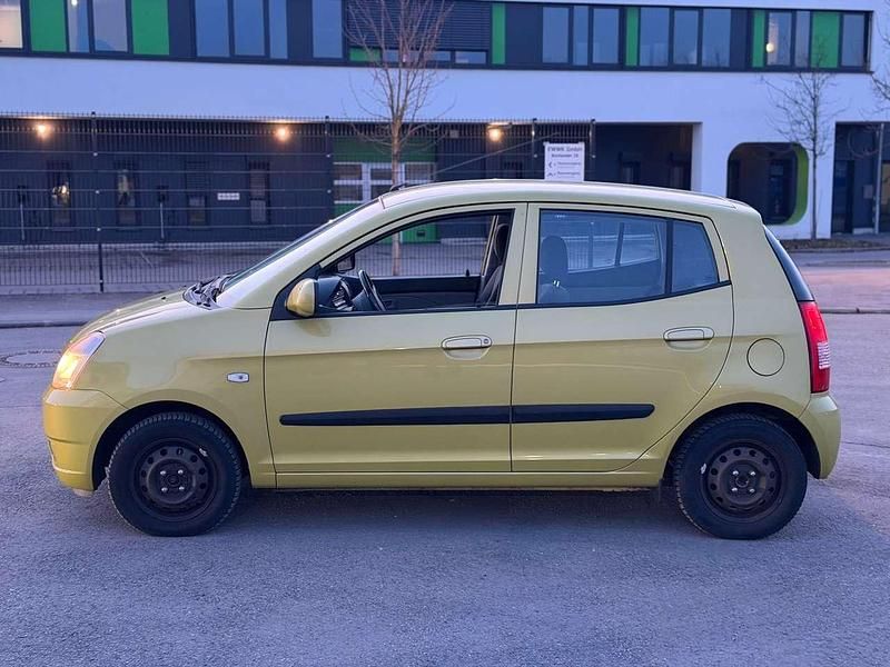 Gebraucht Kia Picanto LX 65 PS (47 kW) 2005 Gelb Kleinwagen