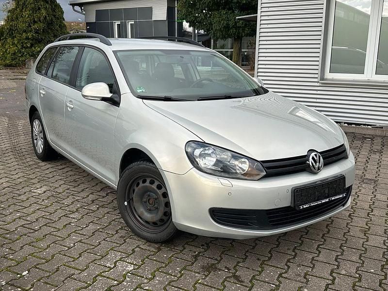 Grau Gebraucht 2010 VW Golf VI Comfortline Kombi | 2.690 € (Superpreis) - Bild 1/4
