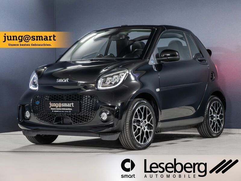 Bodypanels in black Gebraucht 2023 Smart ForTwo Electric Drive Pulse Cabrio | 17.480 € (Fairer Preis) - Bild 1/4