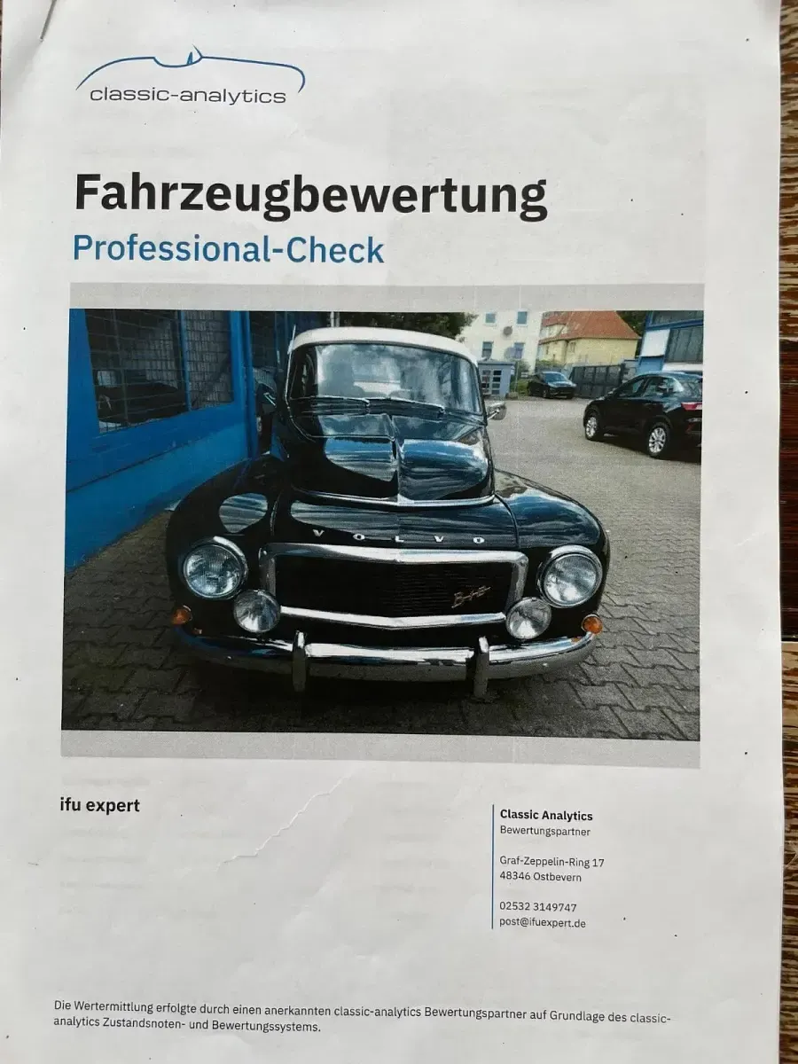 Gebraucht Volvo PV544 100 PS (73 kW) 1962 Schwarz Limousine