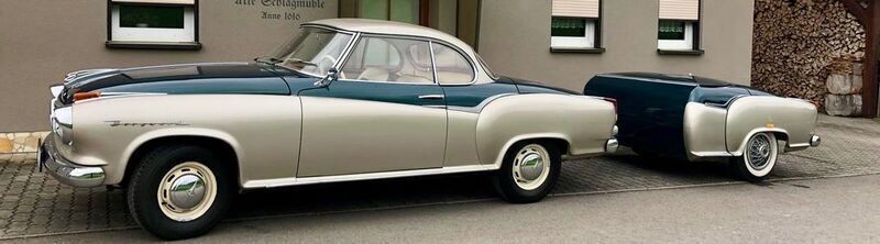 Grau Gebraucht 1959 Borgward Isabella Coupé | 59.800 € - Bild 1/4