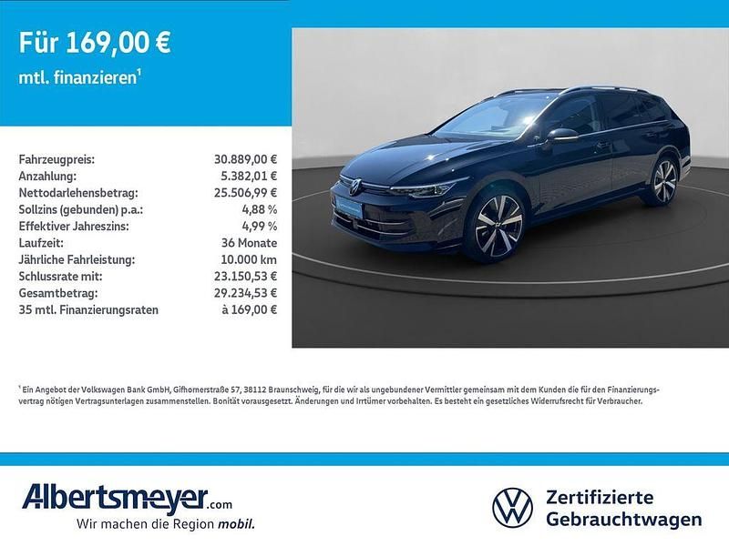 Schwarz Gebraucht 2024 VW Golf VIII Style Kombi | 30.889 € (Etwas zu teuer) - Bild 1/3