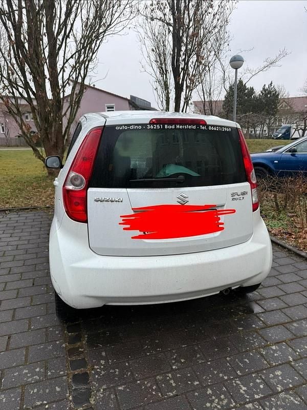 Gebraucht Suzuki Splash 90 PS (66 kW) 2009 Weiß Kleinwagen