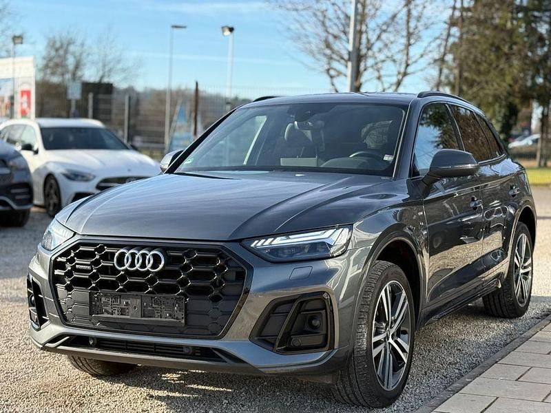 Grau Gebraucht 2021 Audi Q5 S-Line SUV | 33.900 € (Fairer Preis) - Bild 1/4