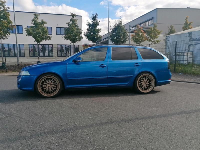 Blau Gebraucht 2008 Skoda Octavia RS Kombi | 5.500 € - Bild 1/4