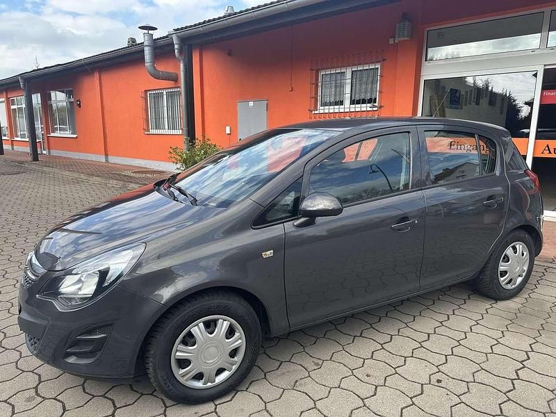 Gebraucht Opel Corsa Edition 87 PS (63 kW) 2014 Plat.anthr./rogrey/0j:silbergr Kleinwagen