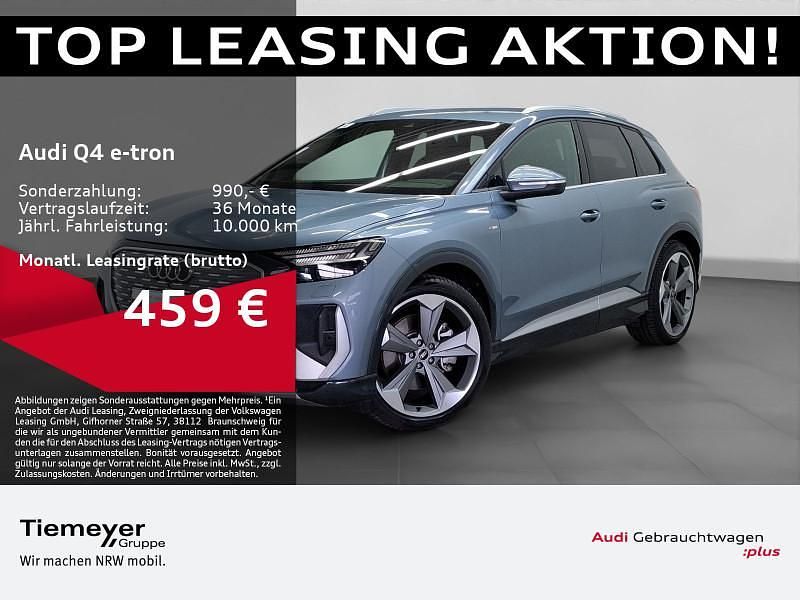 Gebraucht Audi Q4 e-tron S-Line 210 kW (286 PS) 2024 Blau SUV