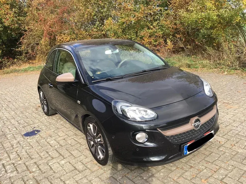 Gebraucht Opel Adam Glam 87 PS (63 kW) 2014 Schwarz Kleinwagen