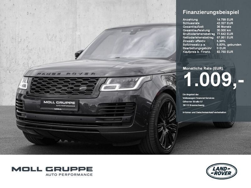 Grau Gebraucht 2020 Land Rover Range Rover Autobiography SUV | 82.750 € - Bild 1/4