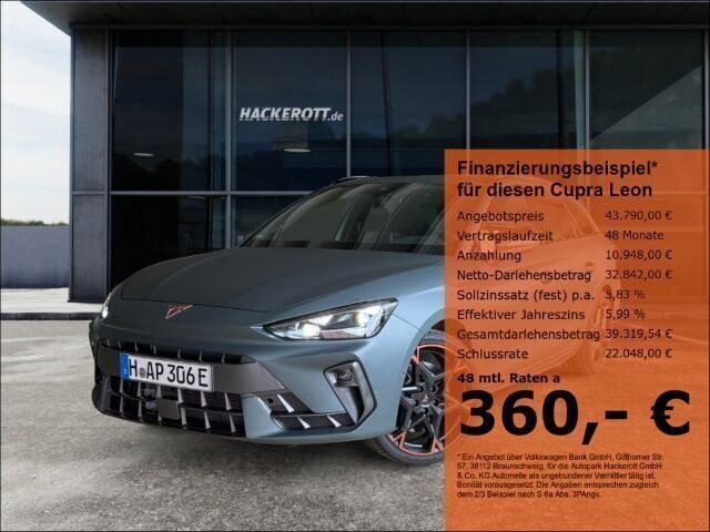 Grau Gebraucht 2025 Cupra Leon VZ Limousine | 43.790 € (Fairer Preis) - Bild 1/4