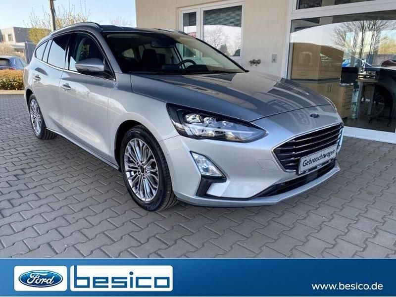 Gebraucht Ford Focus Titanium X 155 PS (114 kW) 2021 Polarsilber metallic (silber) Kombi