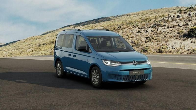 Neu VW Caddy Life 122 PS (89 kW) 2026 Costa azul (blau) Van / Kleinbus