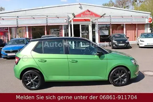 Gebraucht Skoda Fabia 75 PS (55 kW) 2016 Grün Limousine